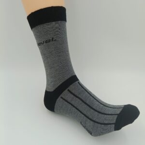 POLSKIE SKARPETY COOLMAX GARNITUROWE CIEMNO SZARE