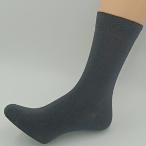 Polskie skarpety bawełniane ciemno szare