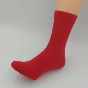 Polskie skarpety bawełniane czerwone