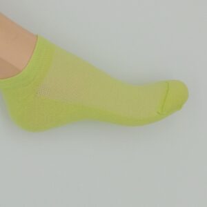 POLSKIE SKARPETKI BAWEŁNIANE LIMONKOWE STOPKI - KRASZAN