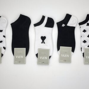 DAMSKIE SKARPETKI BAWEŁNIANE STOPKI ALINA 5 PAR