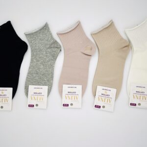 DAMSKIE SKARPETKI BAWEŁNIANE  ALINA 5 PAR