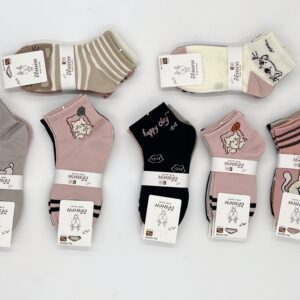 SKARPETKI DZIECIĘCE DZIEWCZĘCE 3 PARY