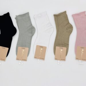 BAMBUSOWE SKARPETY BEZUCISKOWE / DAMSKIE SKARPETKI PERFUMOWANE 5 PAR