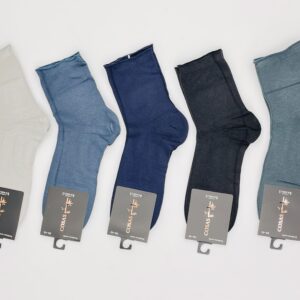 PERFUMOWANE SKARPETY BEZUCISKOWE / GŁADKIE SKARPETKI Z BAMBUSA GARNITUROWE 5 PAR