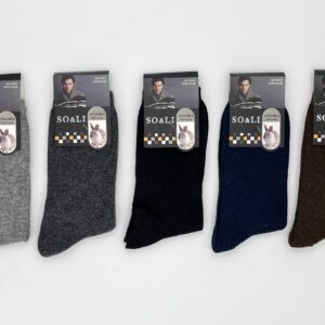 SKARPETY MĘSKIE Z ANGORY/ SKARPETKI WEŁNIANE 3 PARY