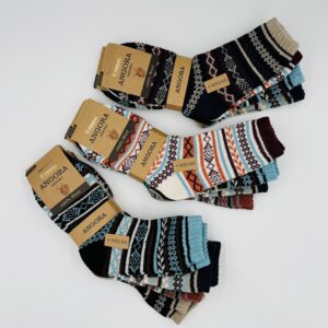 Wełniane męskie skarpety z angory